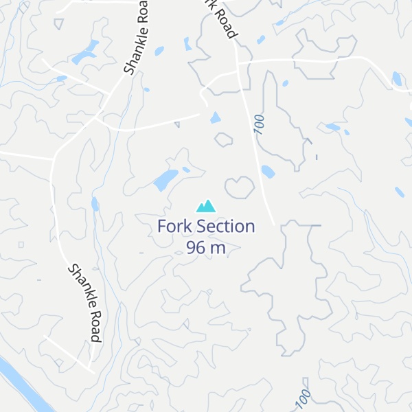 Map of Fork Section