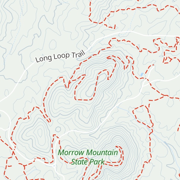 Map of Hattaway Mountain