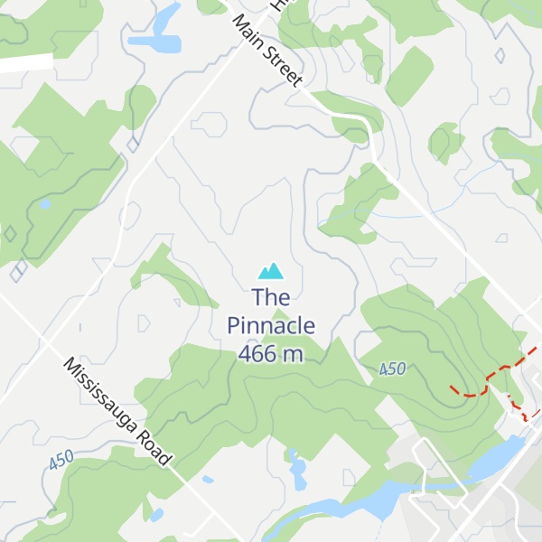 Map of The Pinnacle