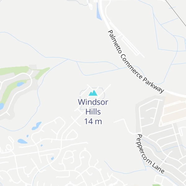 Map of Windsor Hills