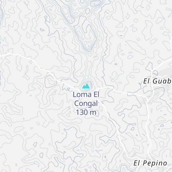 Map of Loma El Congal