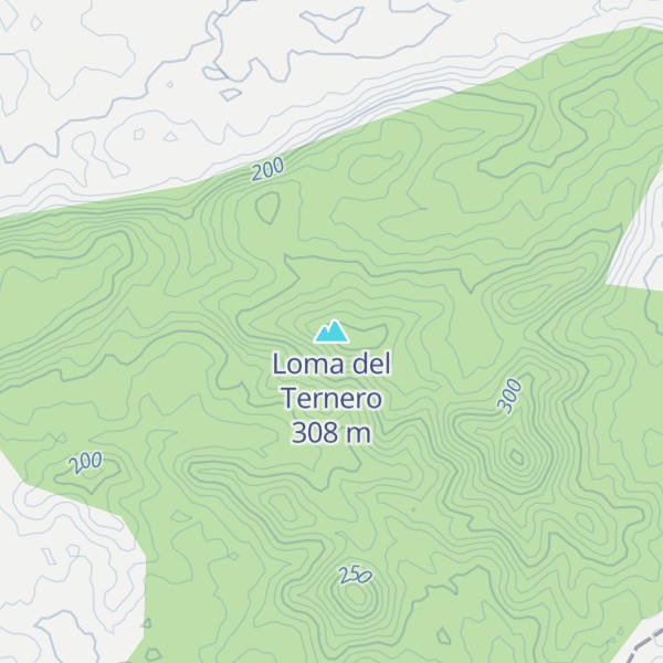 Map of Loma del Ternero