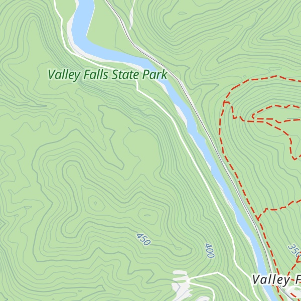 Map of Hammond Ridge