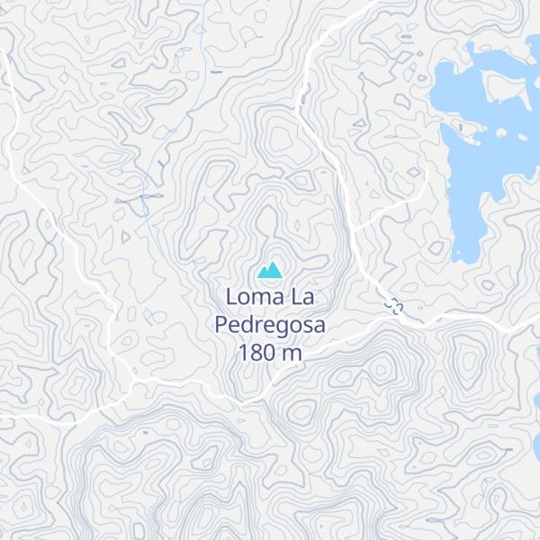 Map of Loma La Pedregosa