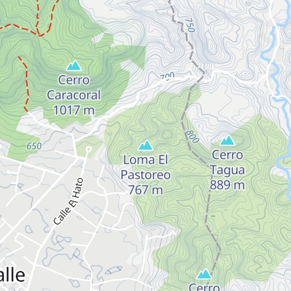 Map of Loma El Pastoreo