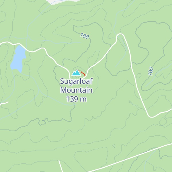 Map of Horseshoe Mountain