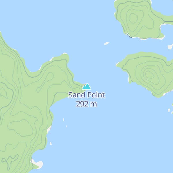 Map of Sand Point