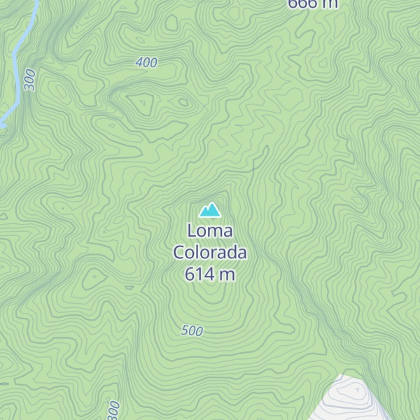 Map of Loma Colorada