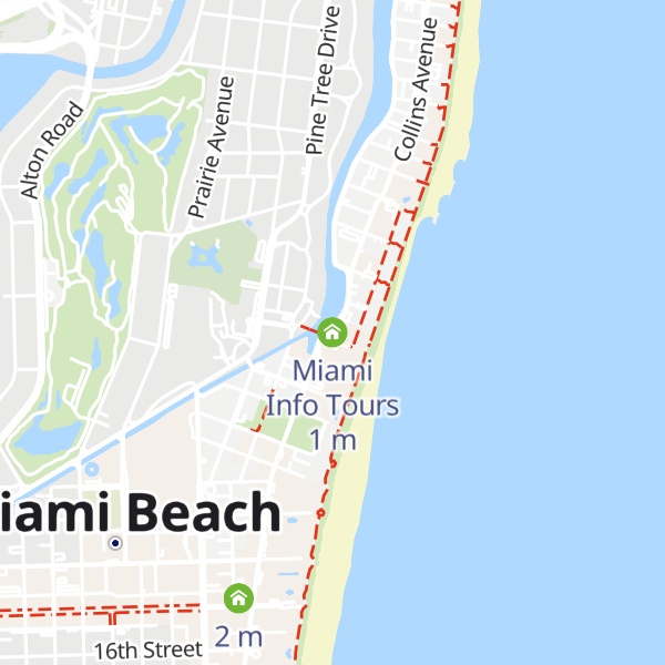 Map of Miami Info Tours