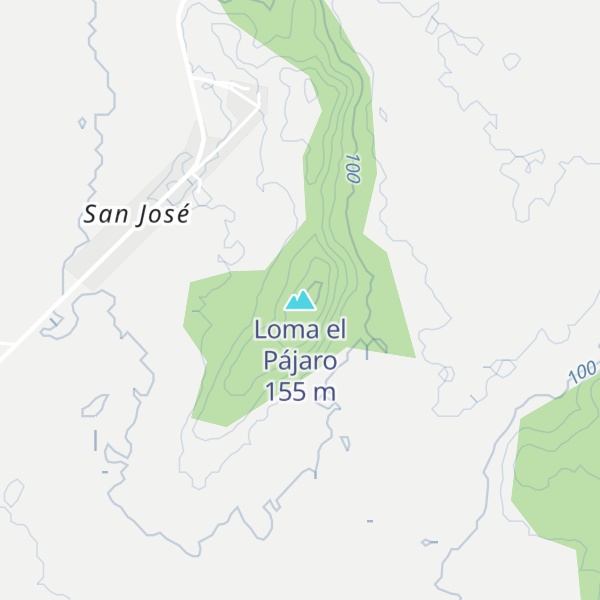 Map of Loma el Pájaro