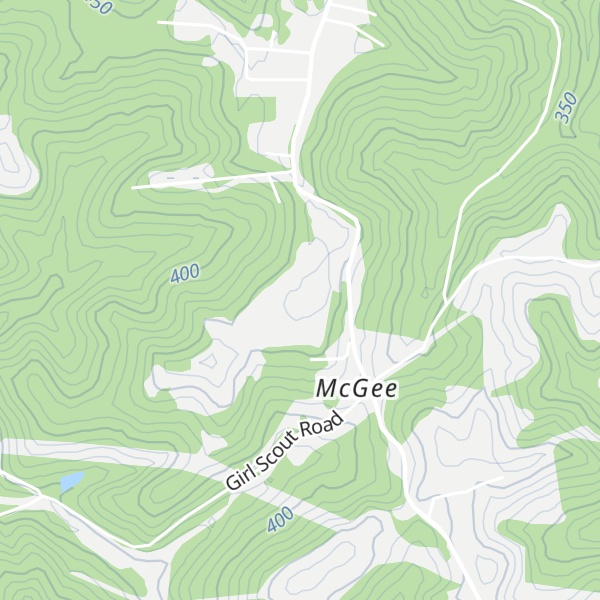 Map of Curry Ridge