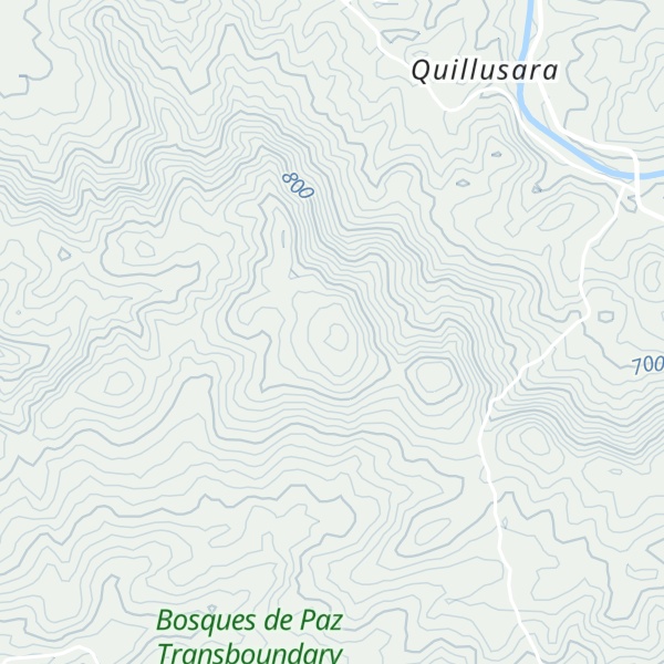 Map of Loma Huanapala