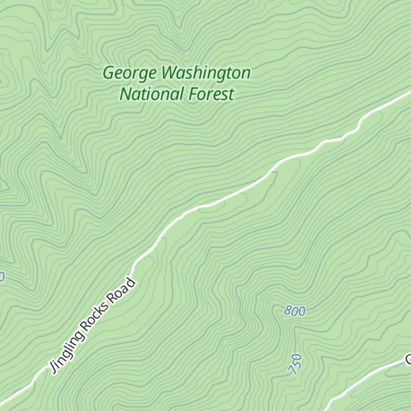 Map of Jingling Rocks