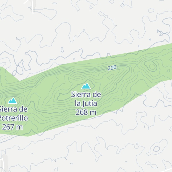Map of Sierra de la Jutía