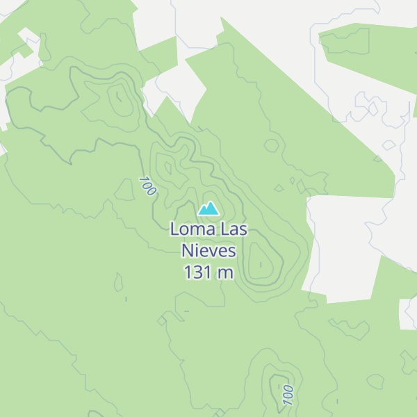 Map of Loma Las Nieves