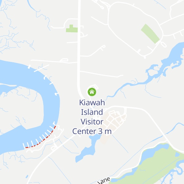 Map of Kiawah Island Visitor Center