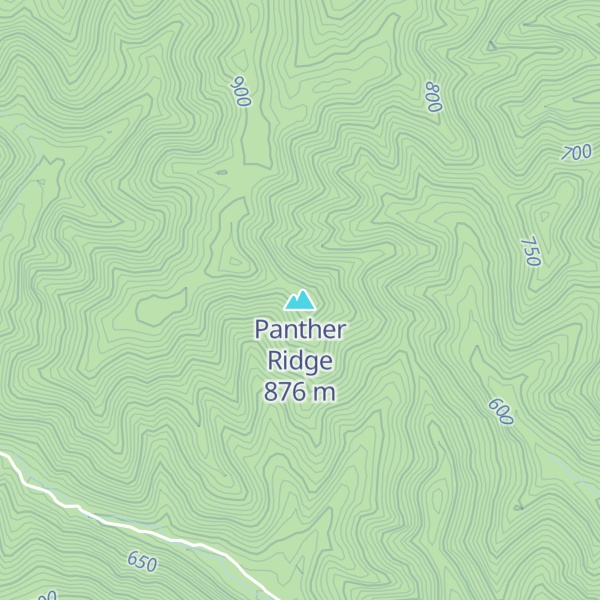 Map of Panther Ridge