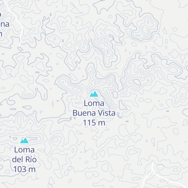 Map of Loma Buena Vista