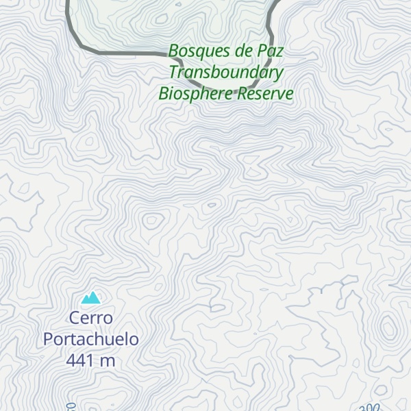 Map of Cerro Chiqueros