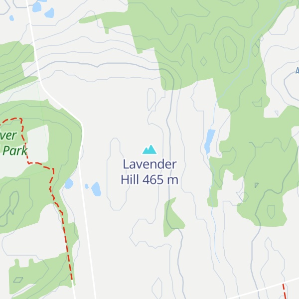Map of Lavender Hill