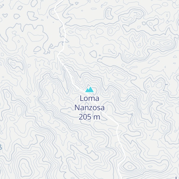 Map of Loma Nanzosa