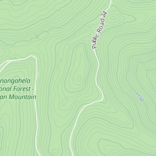 Map of Sharp Knob