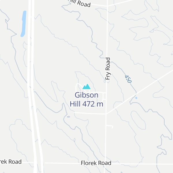 Map of Gibson Hill