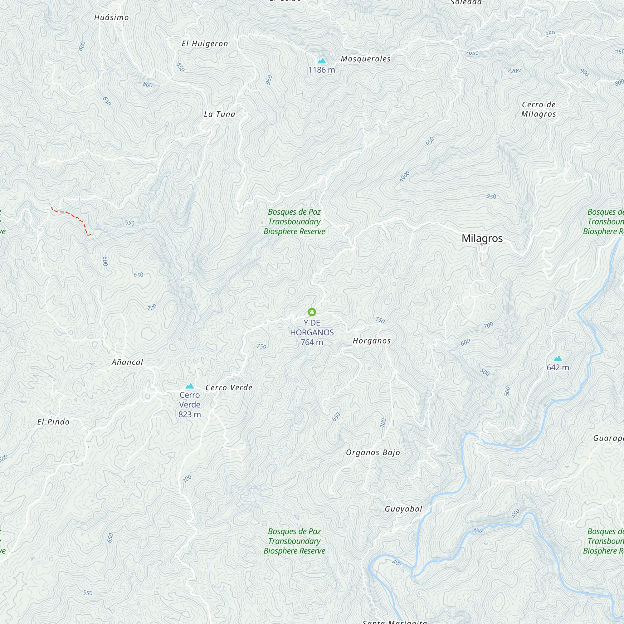 Y DE HORGANOS map