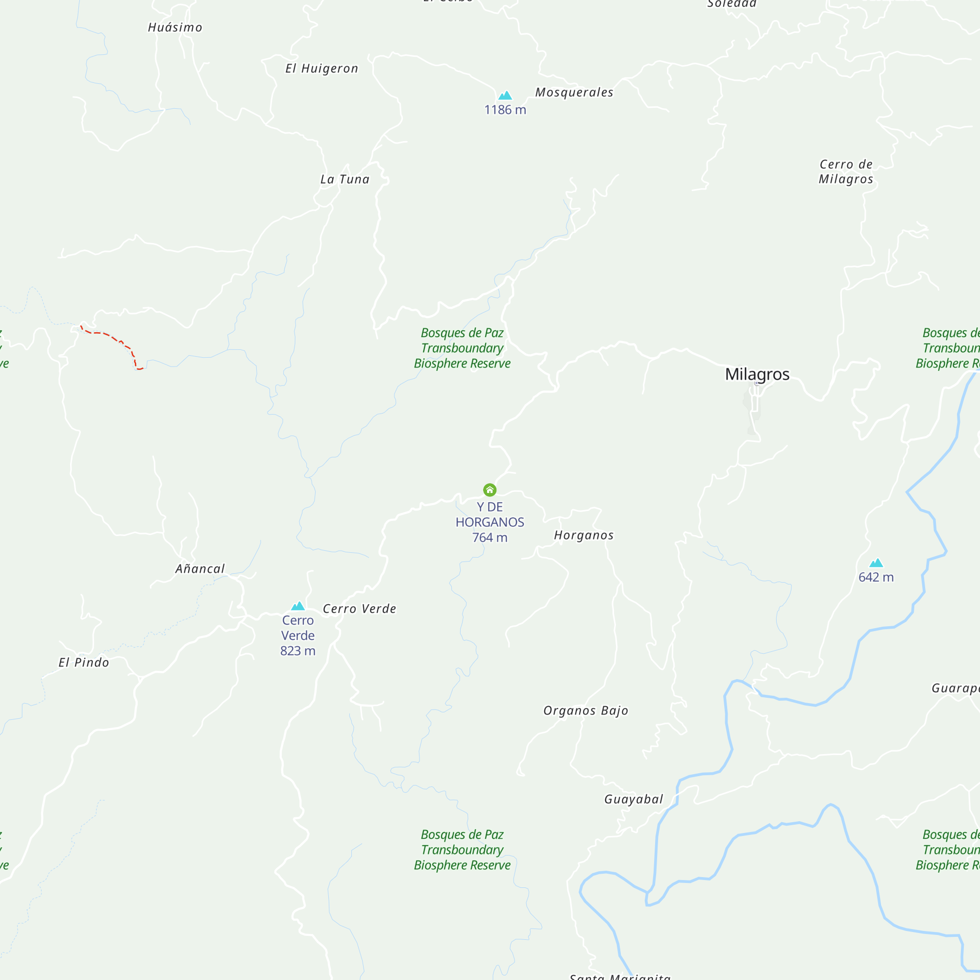 Y DE HORGANOS map