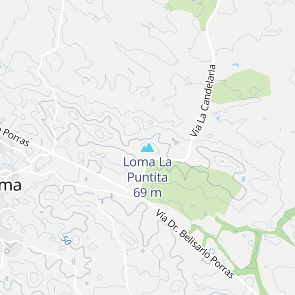 Map of Loma La Puntita