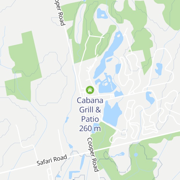 Map of Cabana Grill & Patio