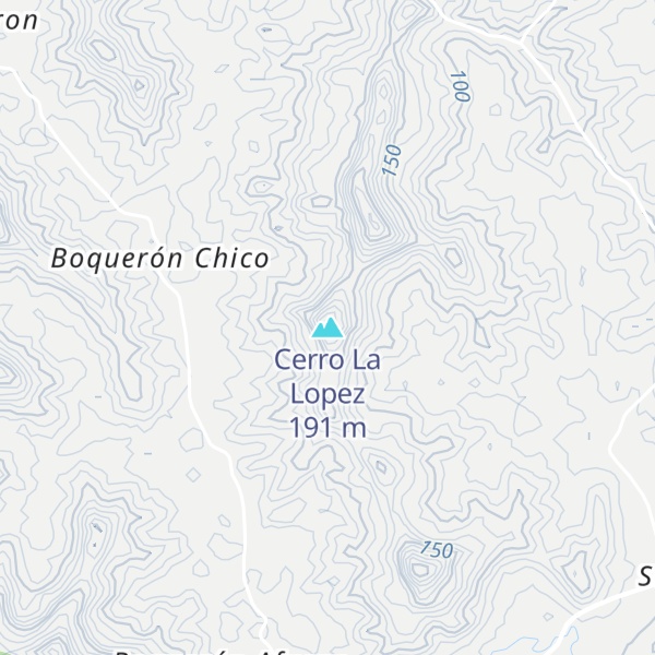Map of Cerro La Lopez