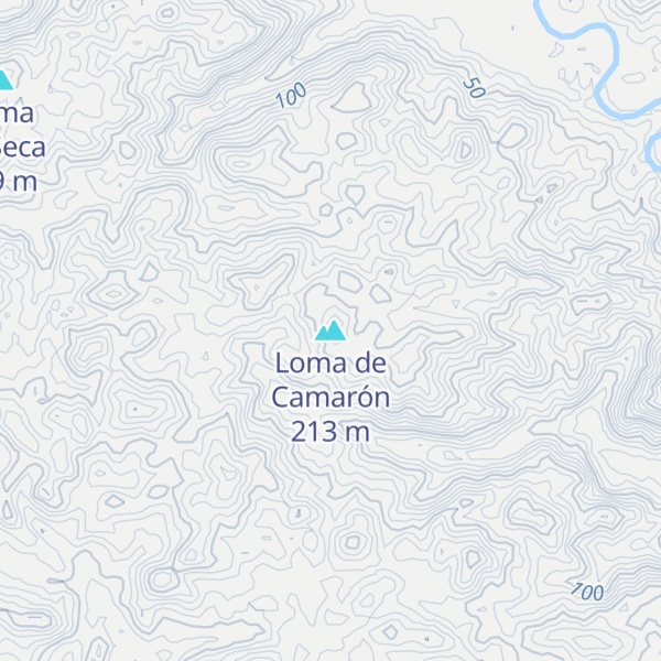 Map of Loma de Camarón