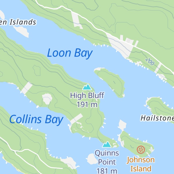 Map of High Bluff