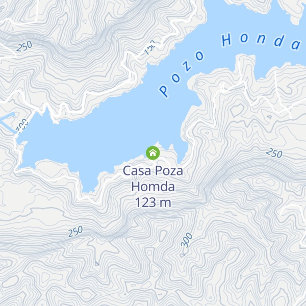 Map of Casa Poza Homda