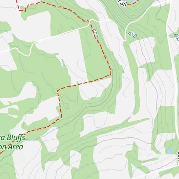 Map of McKinney's Hill