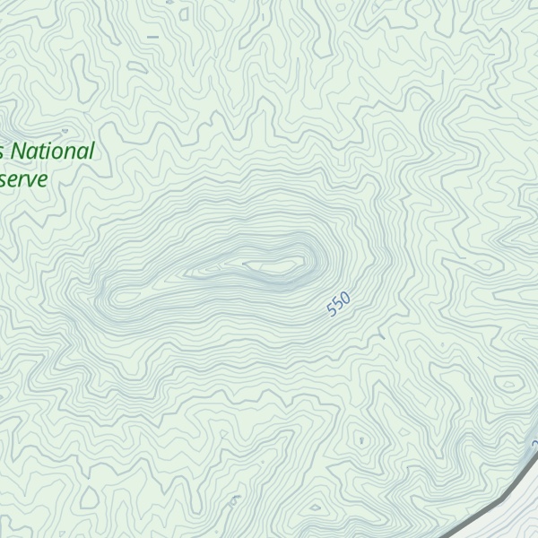 Map of Cerro Pan de Azúcar