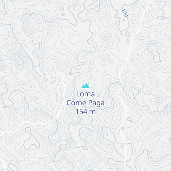 Map of Loma Come Paga