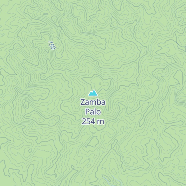 Map of Zamba Palo