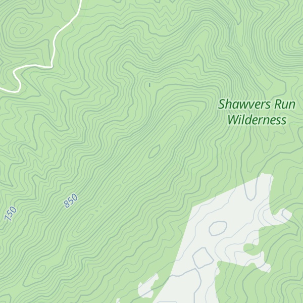 Map of Middle Mountain