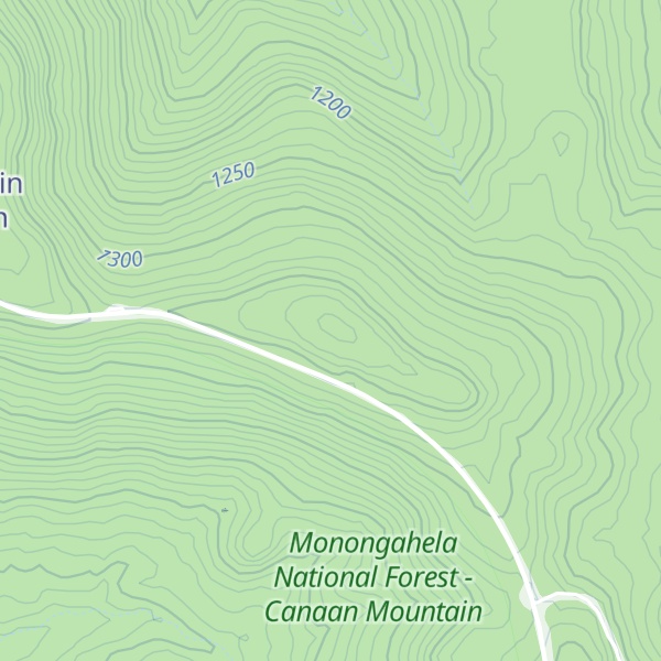 Map of Barlow Top