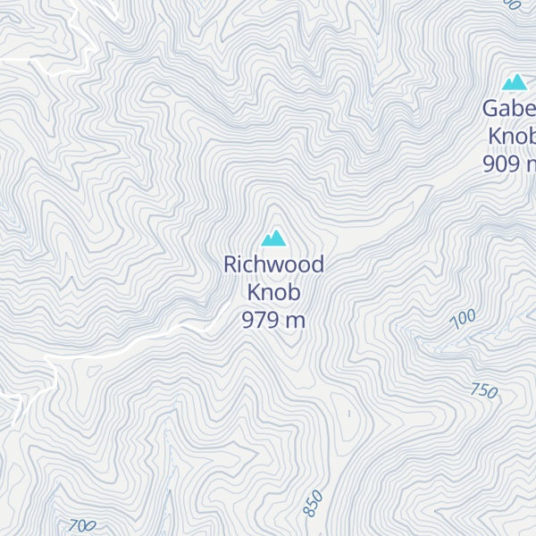 Map of Bull Mountain