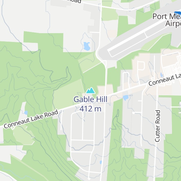 Map of Gable Hill