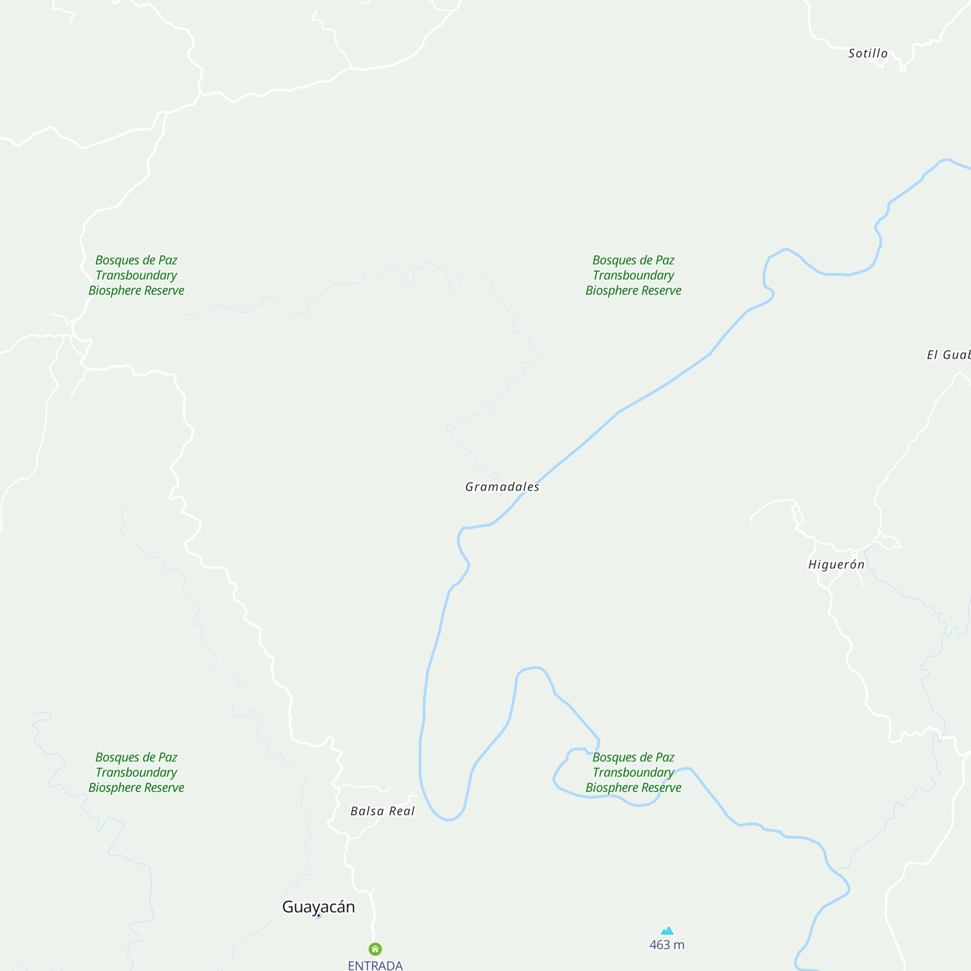 CASA CERRADA map