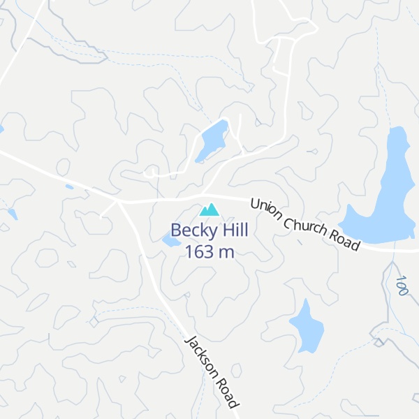 Map of Becky Hill