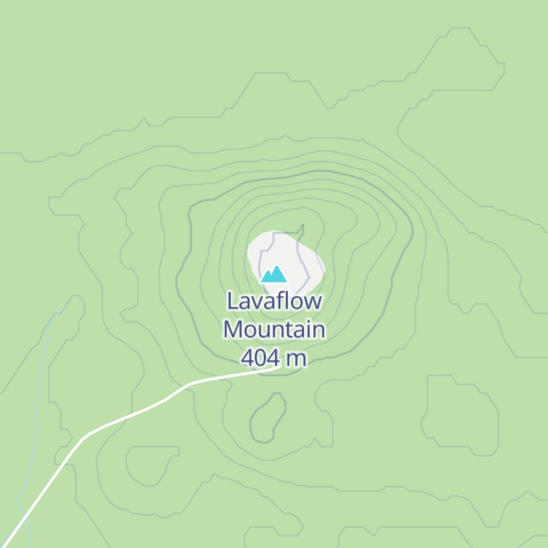 Map of Lavaflow Mountain
