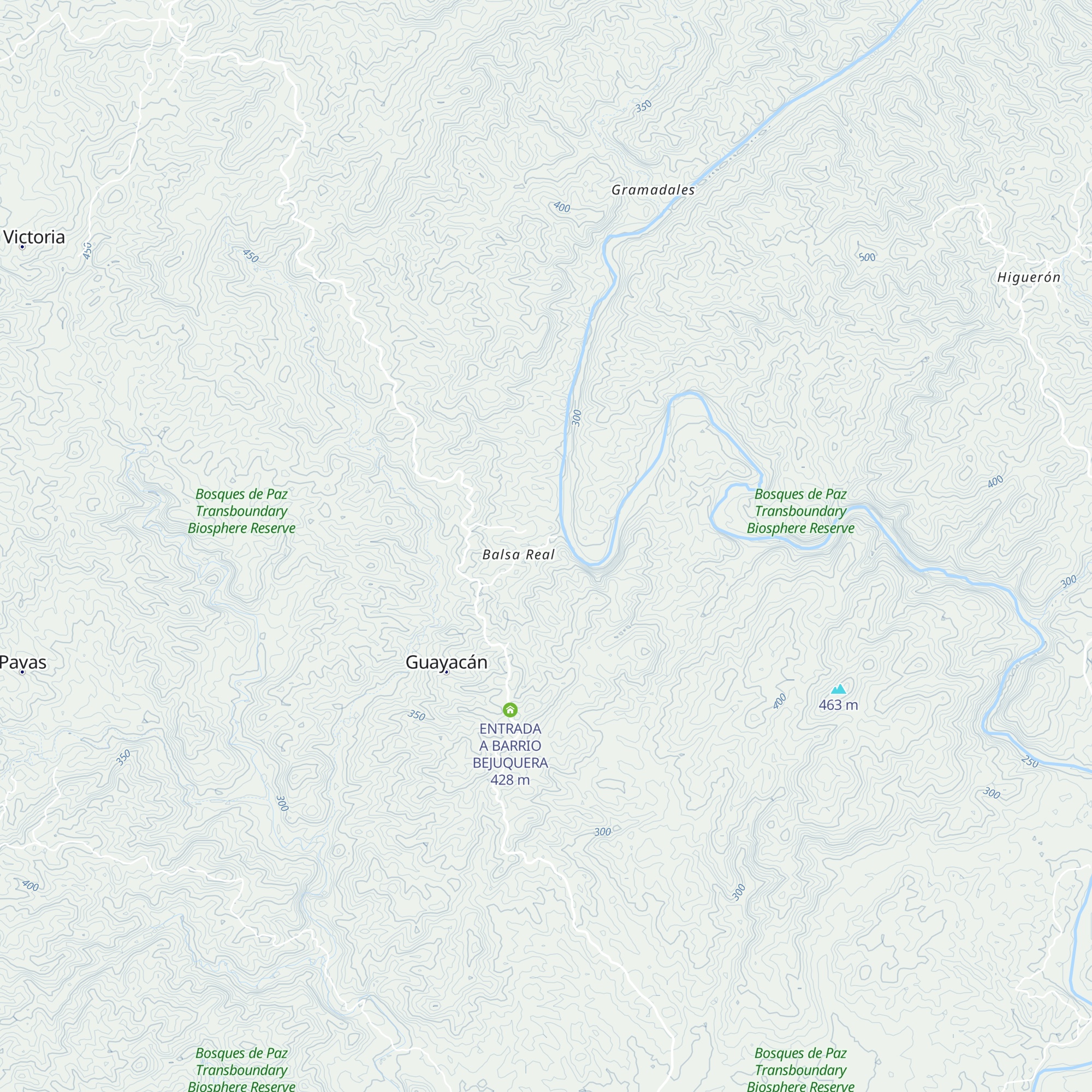 Familia valdiviezo cordova map