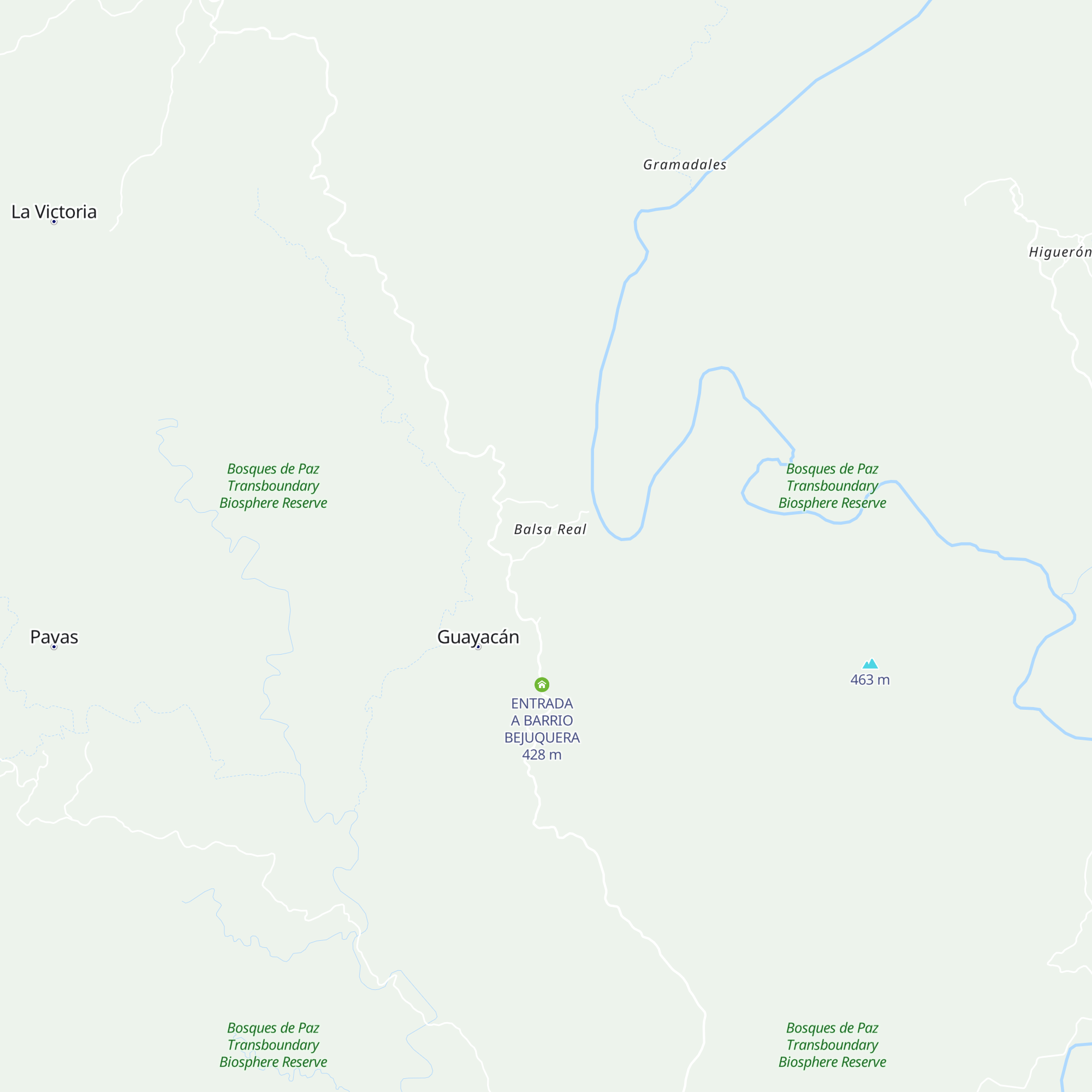 Familia Godos Mendoza map