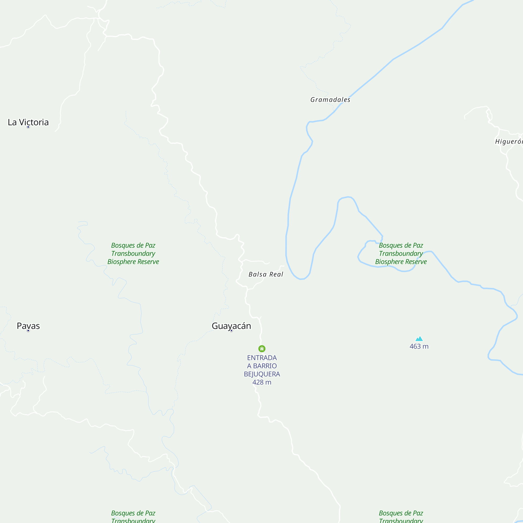 ABANDONADA map