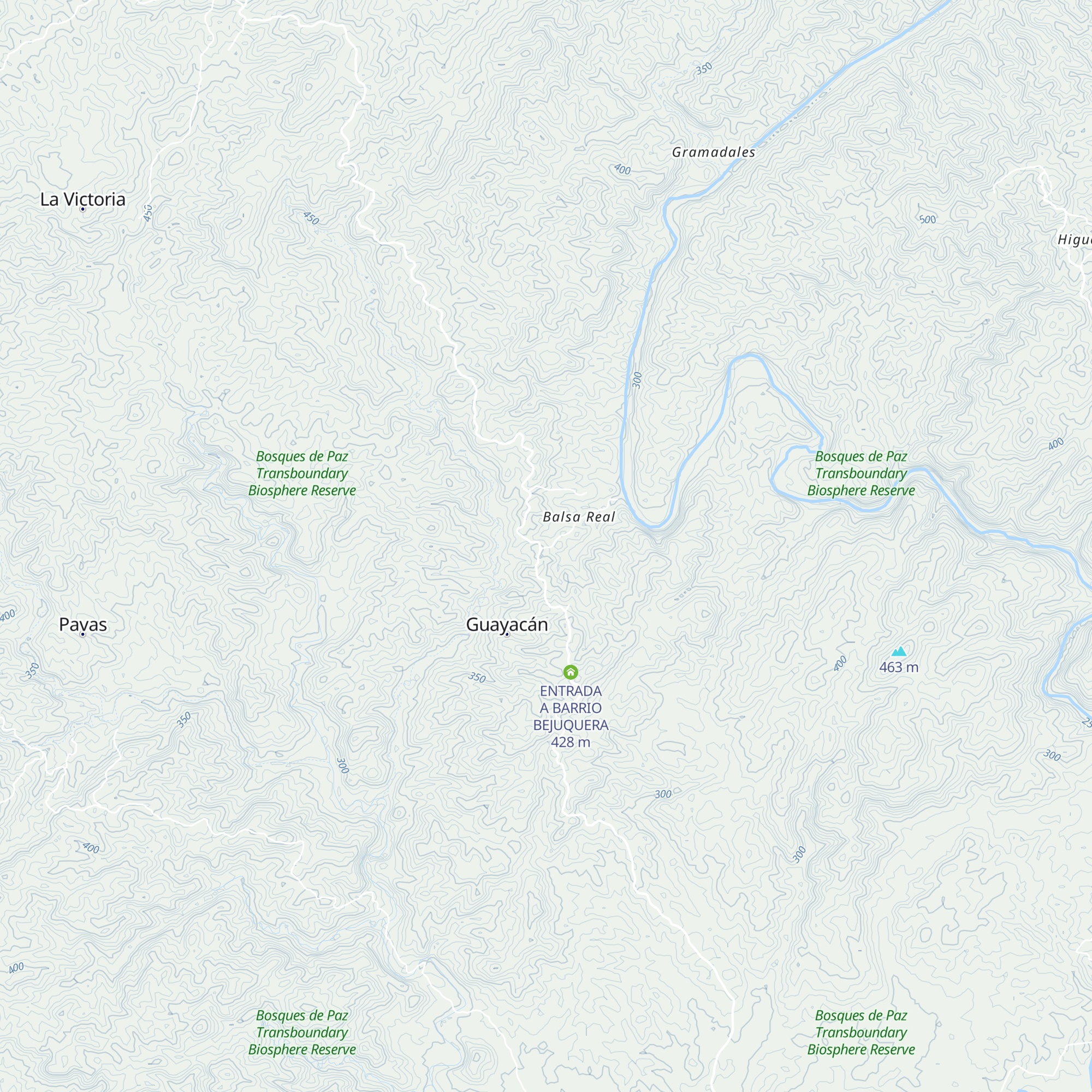 Familia castillo godos map